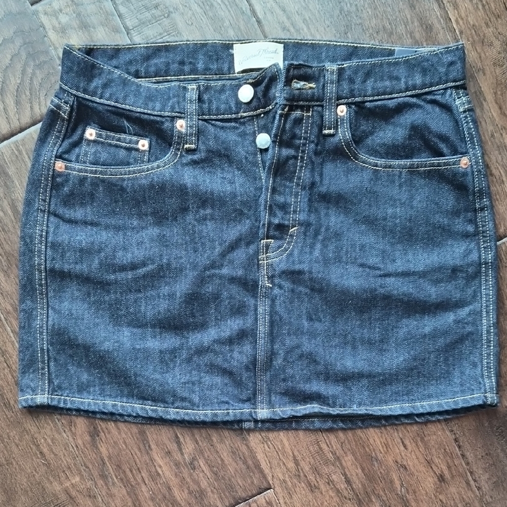 Universal Thread Dark Blue Mini Skirt
